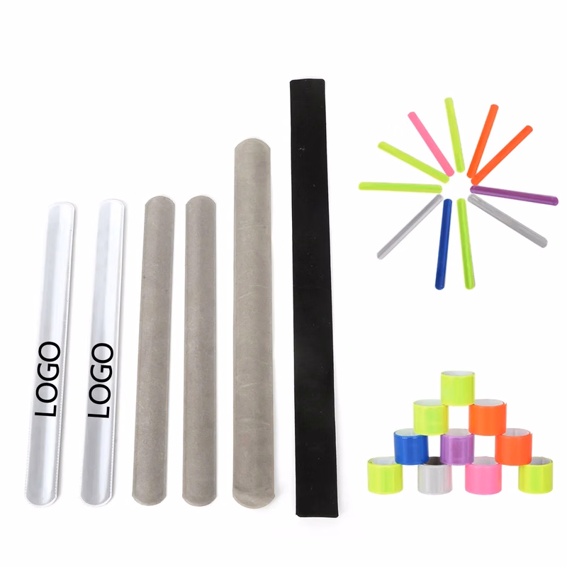 PVC Reflective Wristband Bracelets