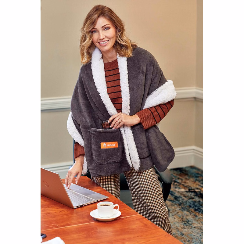 Kalispell Sherpa Shawl Blanket
