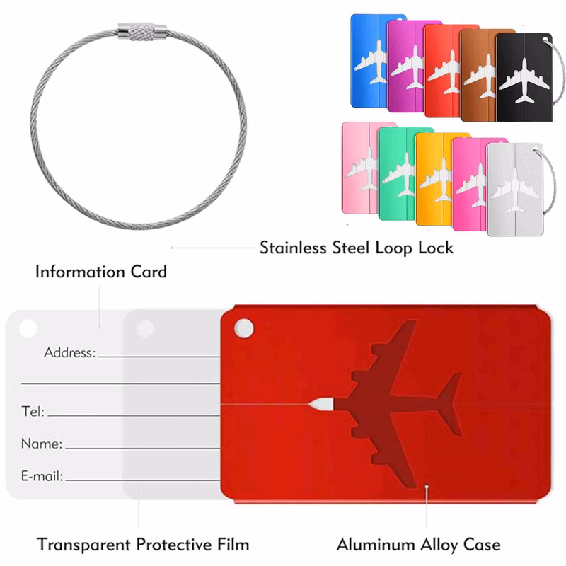 Aluminium Alloy Suitcase Tag