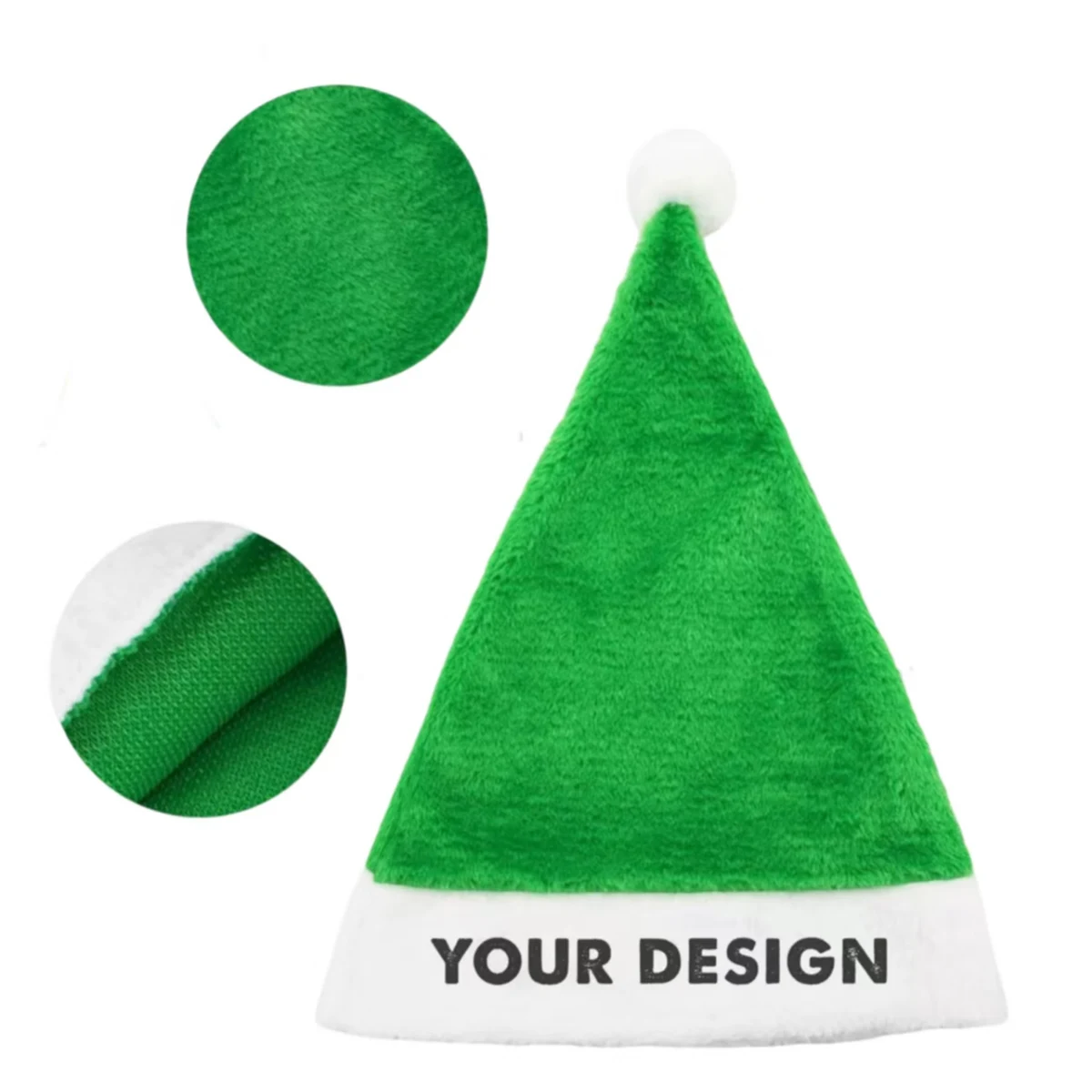 Velvet Christmas Party Hat 1