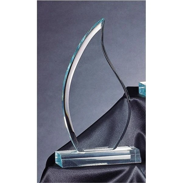 9" Flame Jade Acrylic Award 1