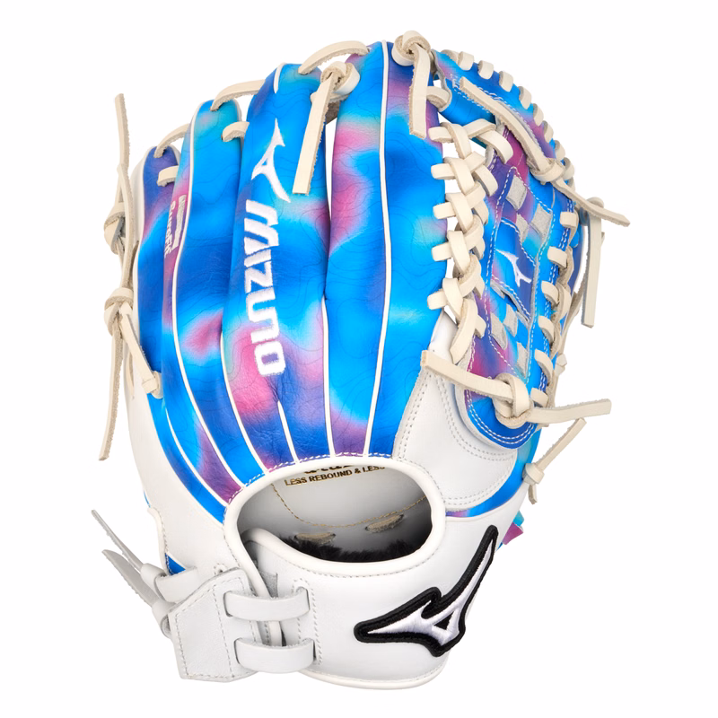 GMVPF-10MP MVP Prime M-Print, Infield Softball Glove, 12", Tartan 4 Web, Psychedelic Pattern, BioSo