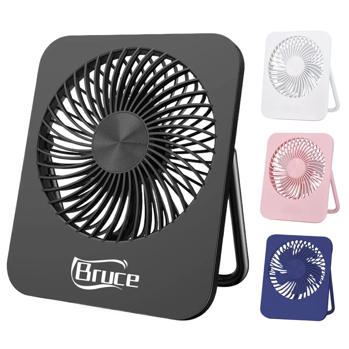 Mini Rechargeable Portable Adjustable Desk Fan 1