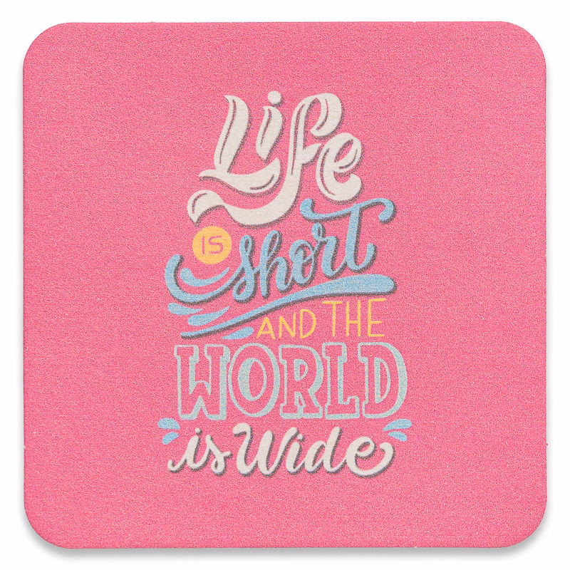 Pulpboard Coasters - 4" Square