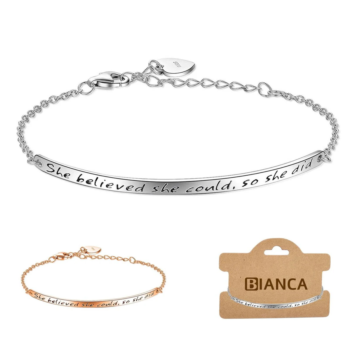 925 Sterling Silver Adjustable Bracelet 1