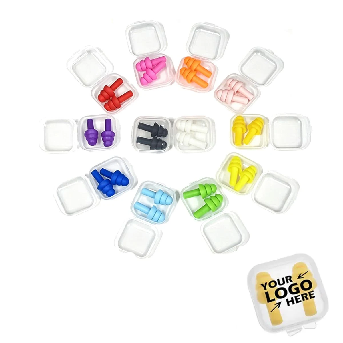 Custom Logo Noise Reducing Earplugs 1