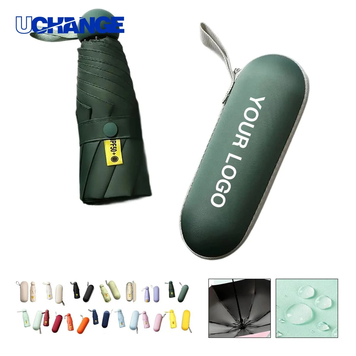 Lightweight Folding Umbrella 26 Inch 1