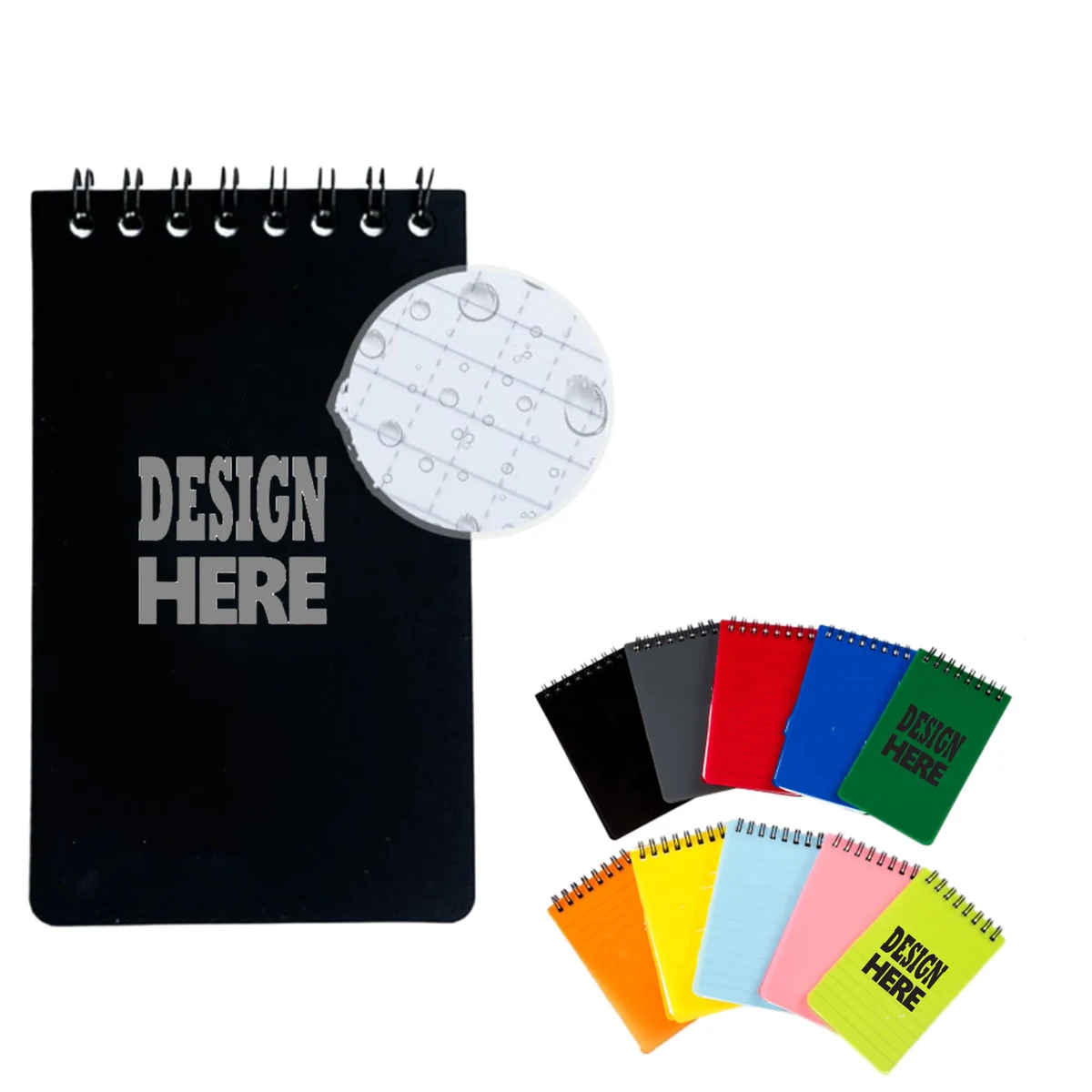 Waterproof Portable Coil Notebook 1