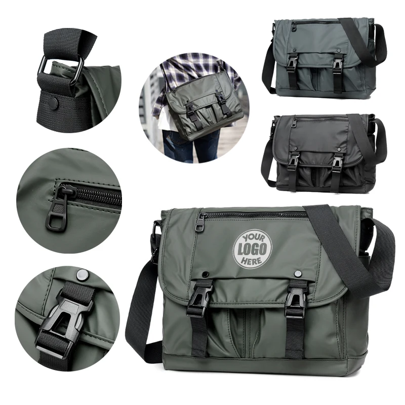 Custom Waterproof Fashion Messenger Bag 1