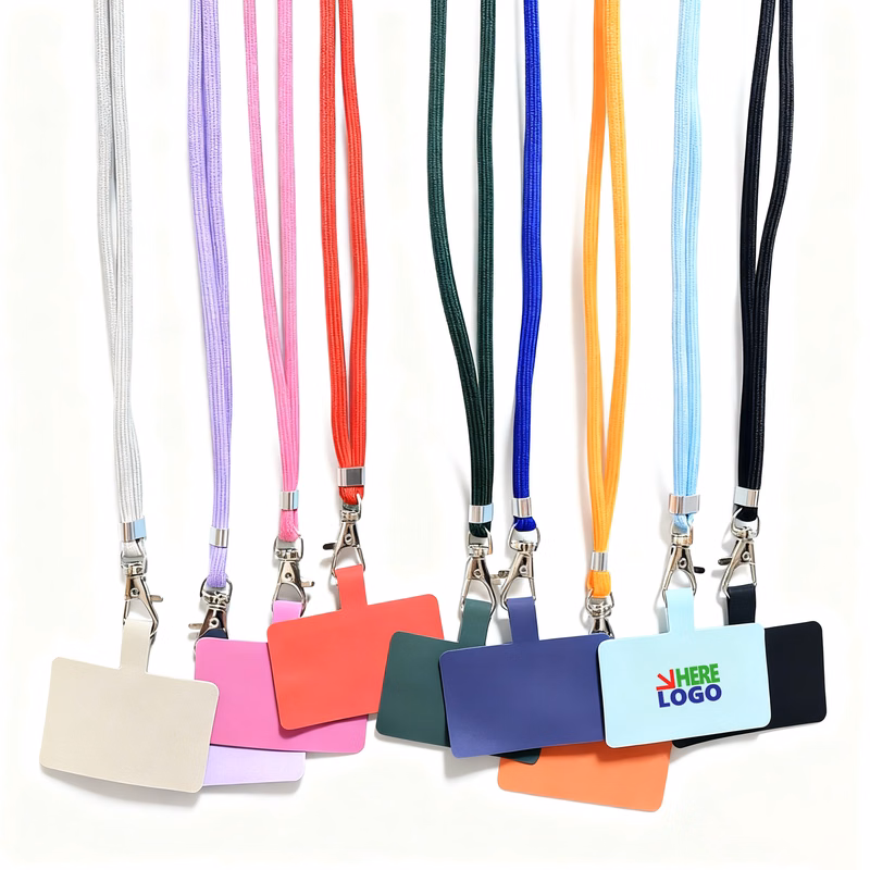 Universal Pad Phone Case Neck Retractable Crossbody Anti-Lost Cord