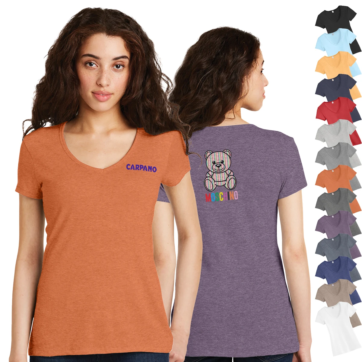 Alternative Women's The Keepsake V-Neck Vintage 50/50 Tee 1