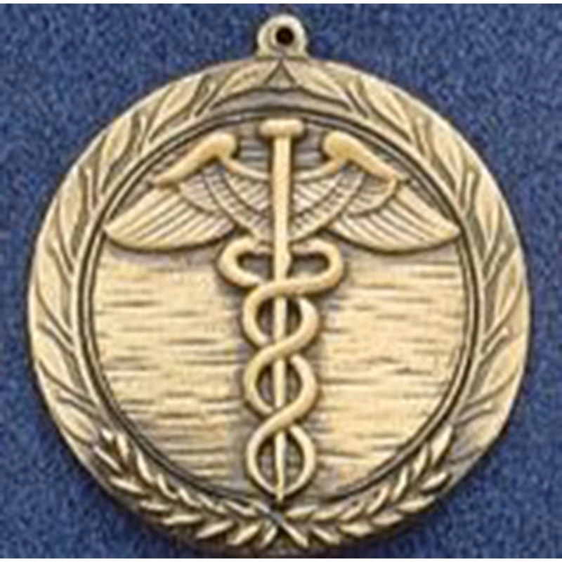 2.5" Stock Cast Medallion (Caduceus)
