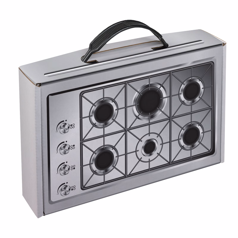 8 3/4" x 5 3/4" x 2" - E-Flute Box with Handle