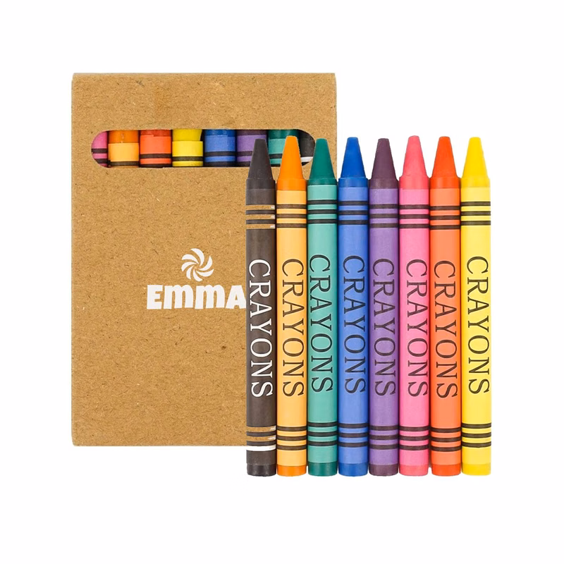 8 Piece Rectangular Crayon Set
