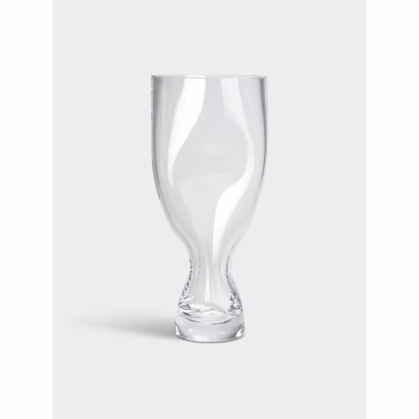 SQUEEZE VASE CLEAR TALL