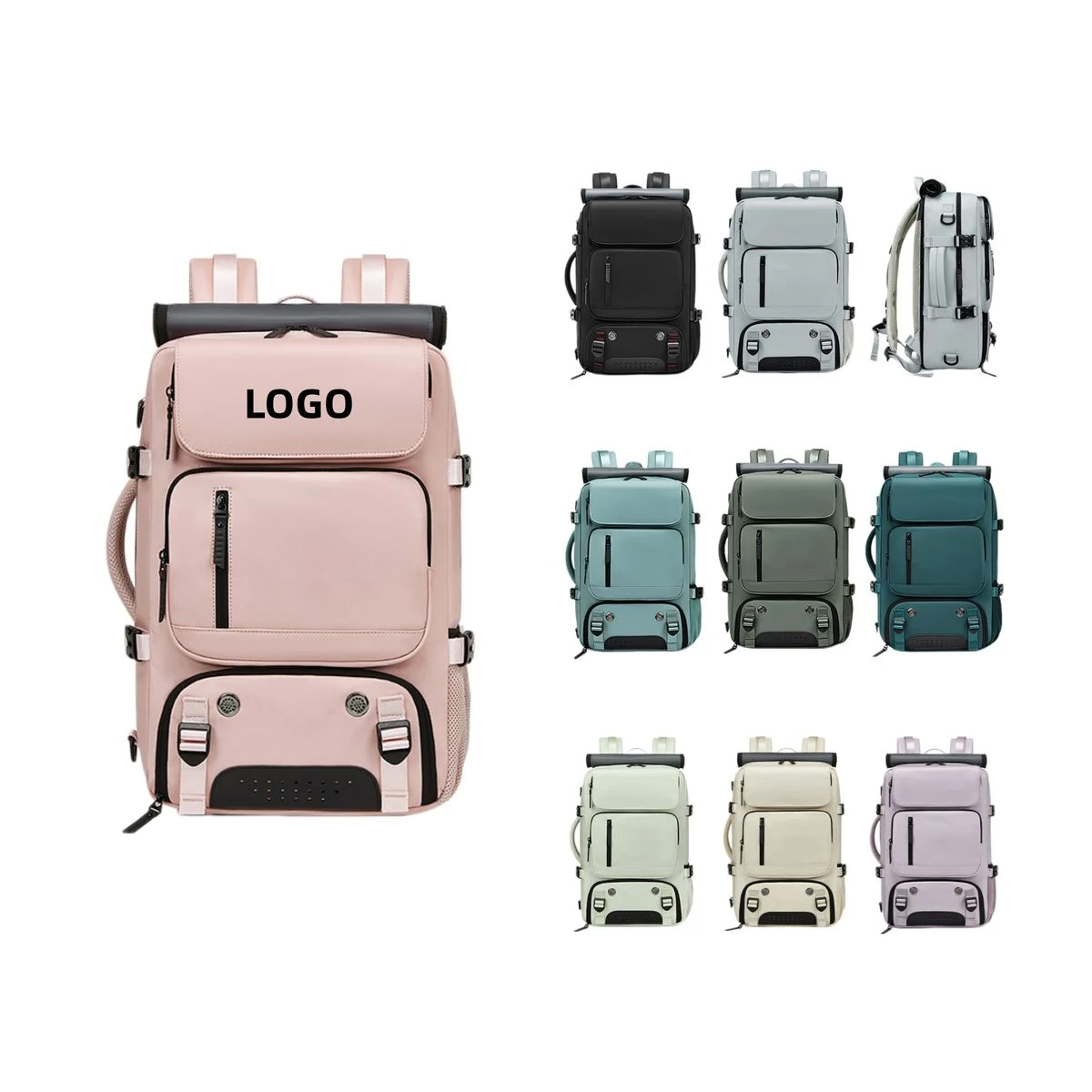 Scratch-Resistant Stress-Relieving Hybrid Backpack 1