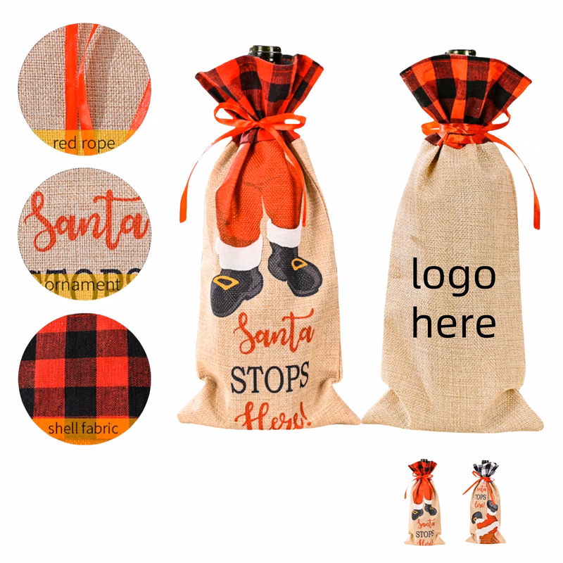 Red Wine Bottle Bag
