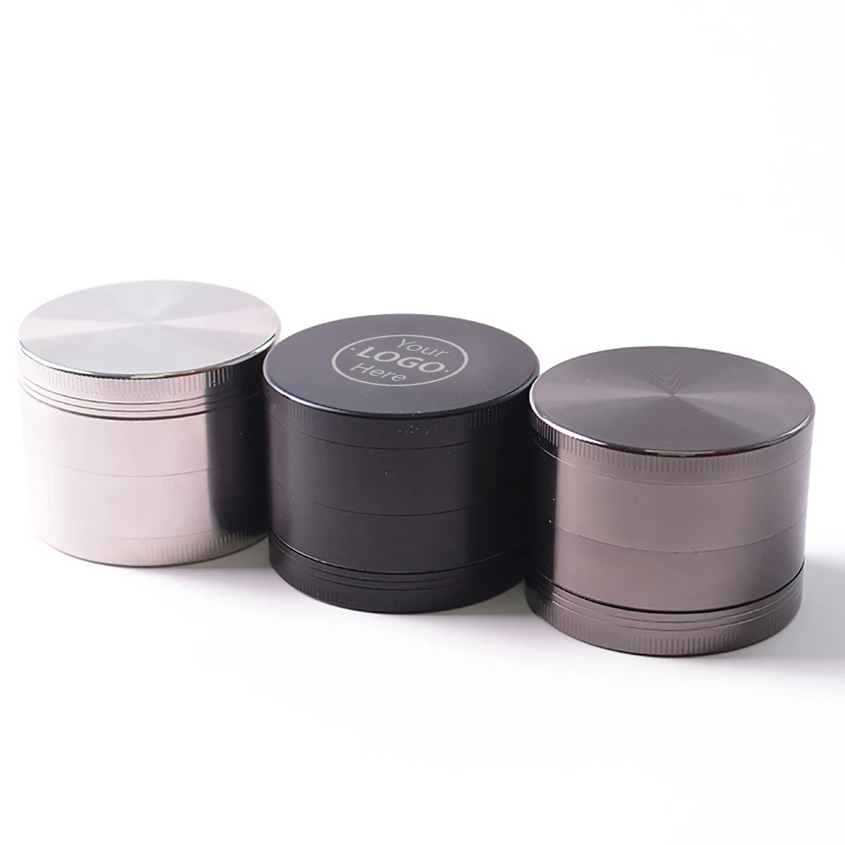 4-layer Zinc Alloy Grinder Tobacco Grinder 1