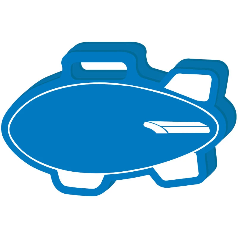 Dirigible Airship Sandwich Cushion 1