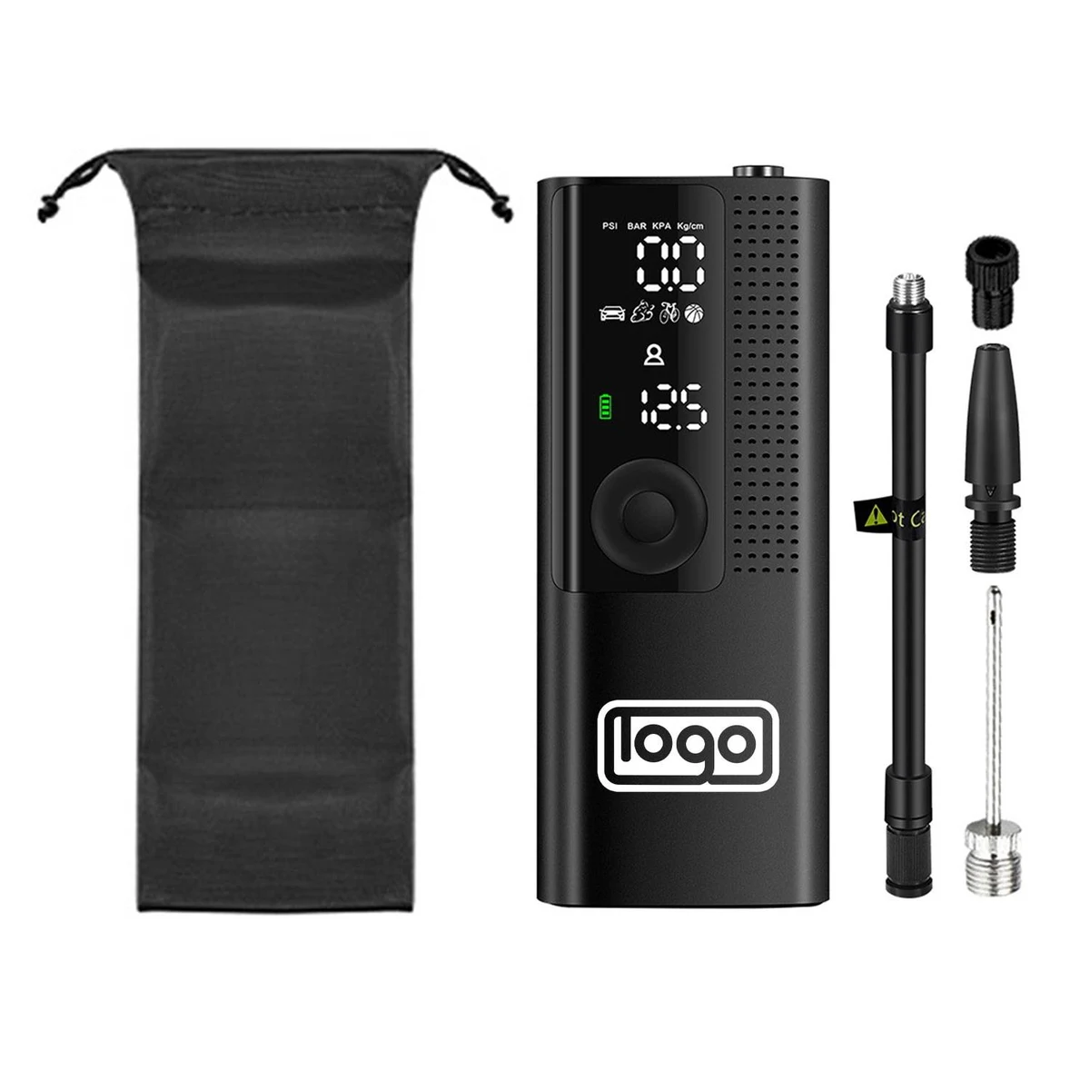 Portable Tire Inflator, Fast Air Compressor with LCD 1