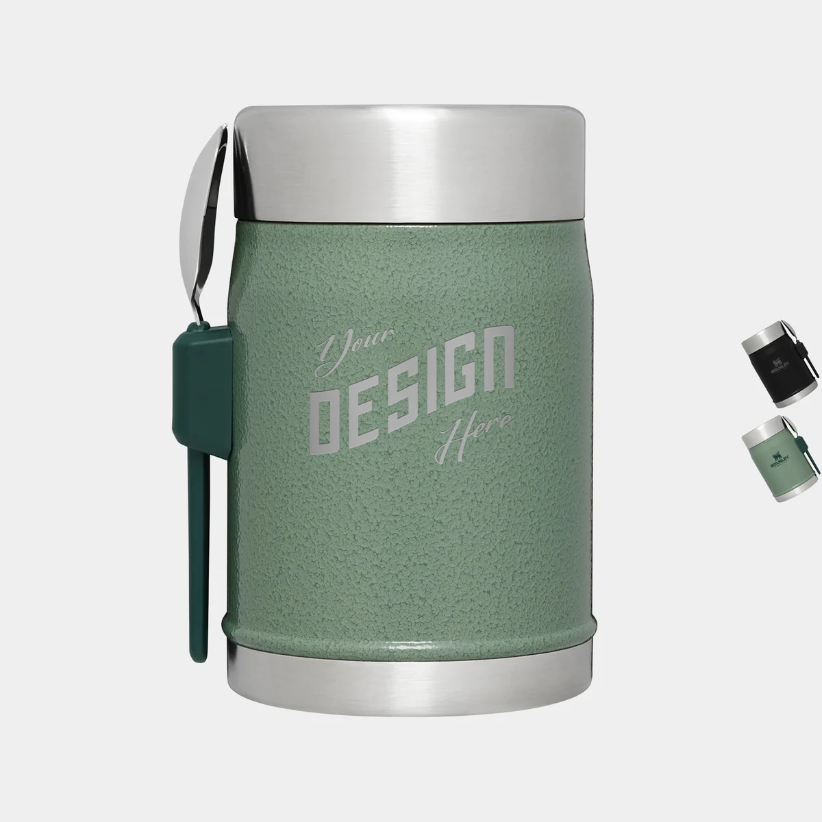 14 oz Stanley® Classic Legendary Stainless Steel Insulated Food Jar with Spork 1