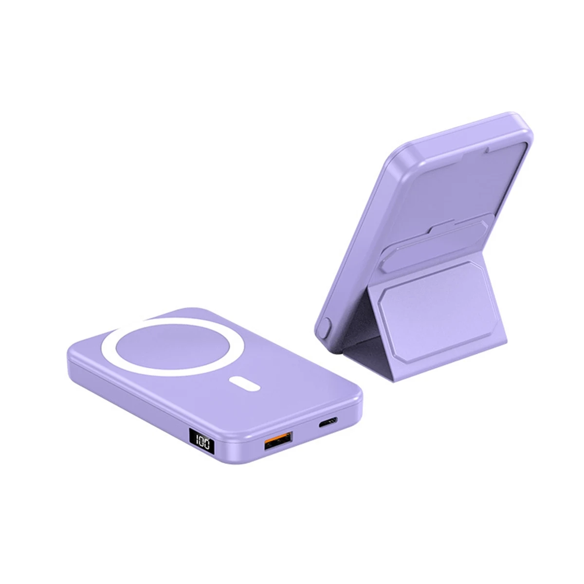 10000 mAh Magnetic Power Bank Wireless Charger 1