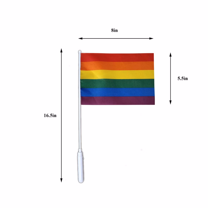 Light Up Rainbow Flag