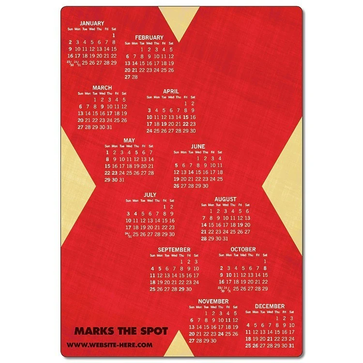 Magnet - 5x7.25 Round Corners - 30 mil. 1