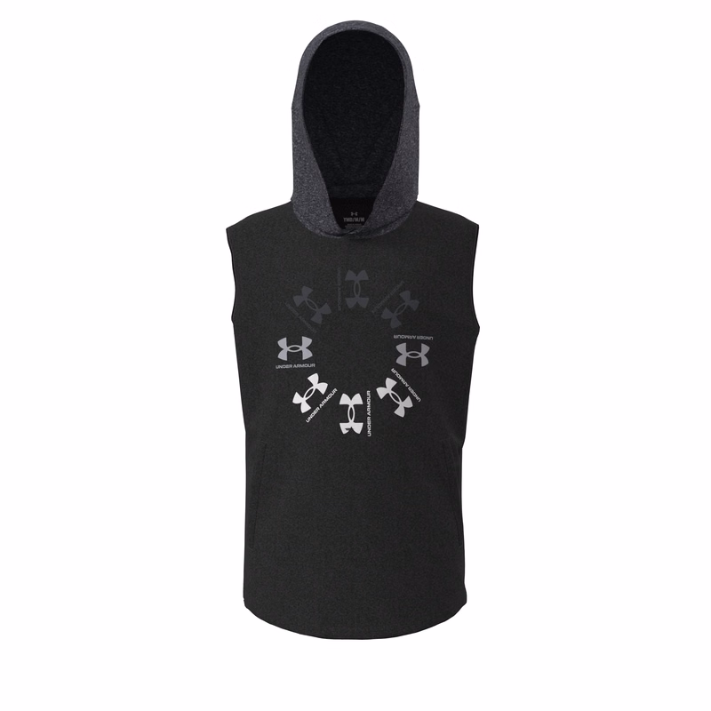 UA Rival Terry Boys' Sleeveless Hoodie