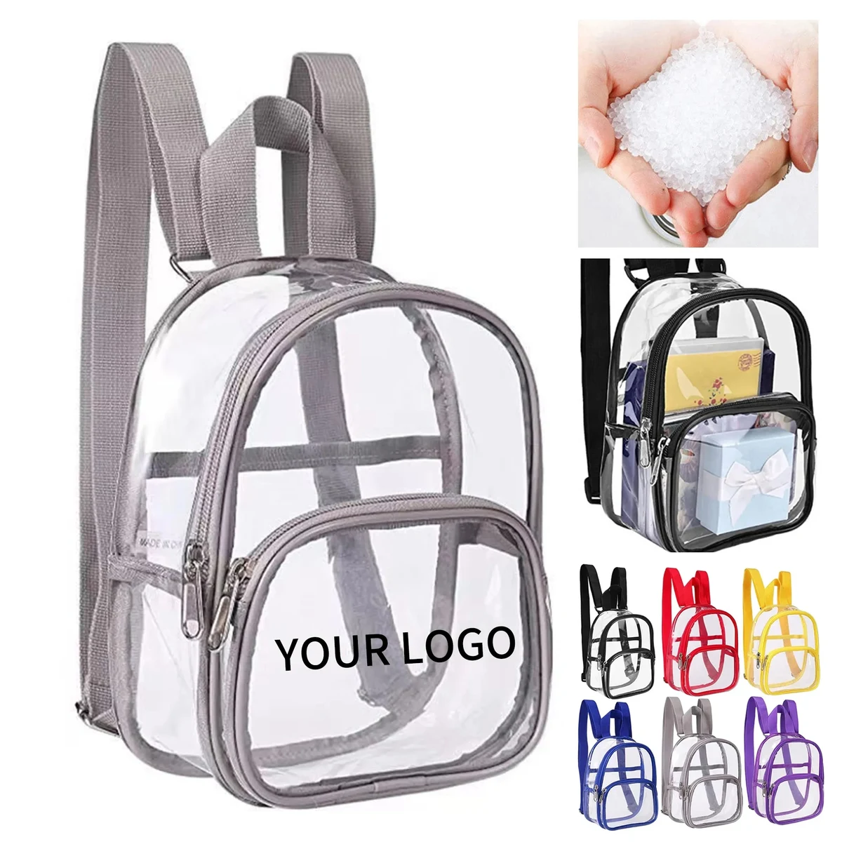 Clear Mini Backpack 1