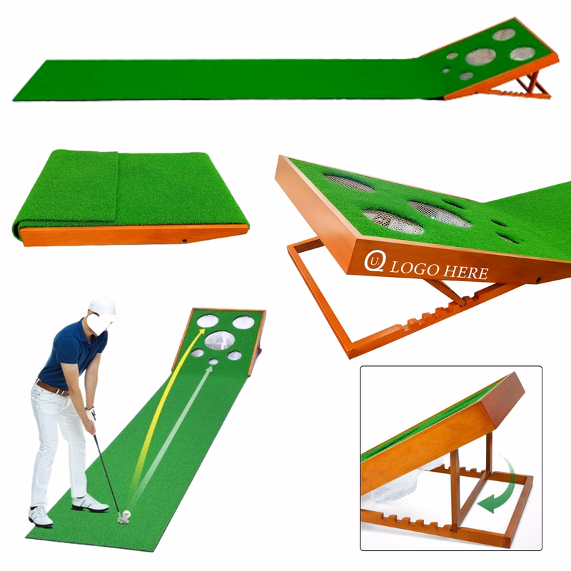 Wood Golf Putting Exerciser