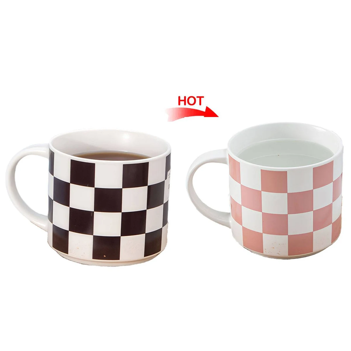 15oz Heat Sensitive Color Changing Ceramic Mug 1