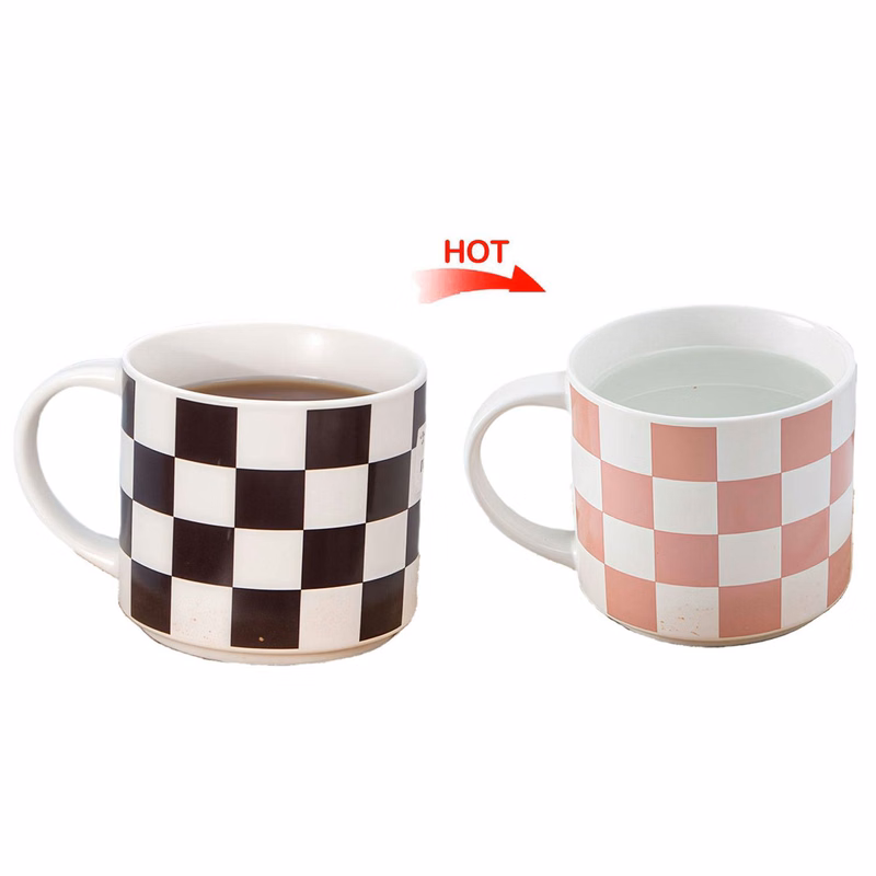 15oz Heat Sensitive Color Changing Ceramic Mug