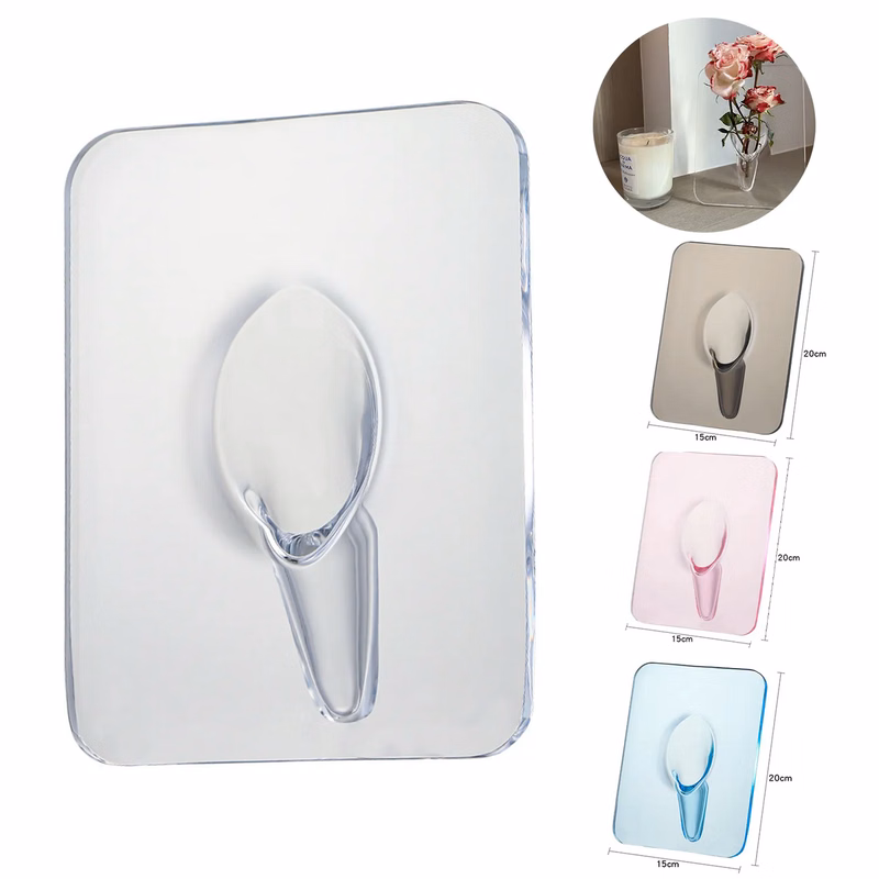 Vase With Clear Acrylic Picture Frame