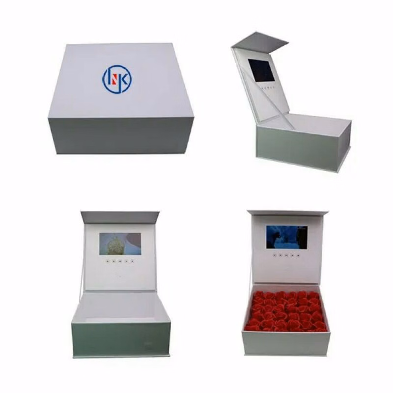Custom Marketing Gifts Boxes w/LCD Video Screen