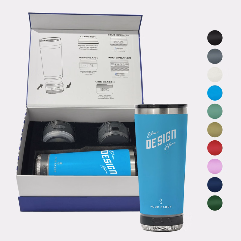 Pour Caddy® Go Caddy 18 Oz. Tumbler Gift Set