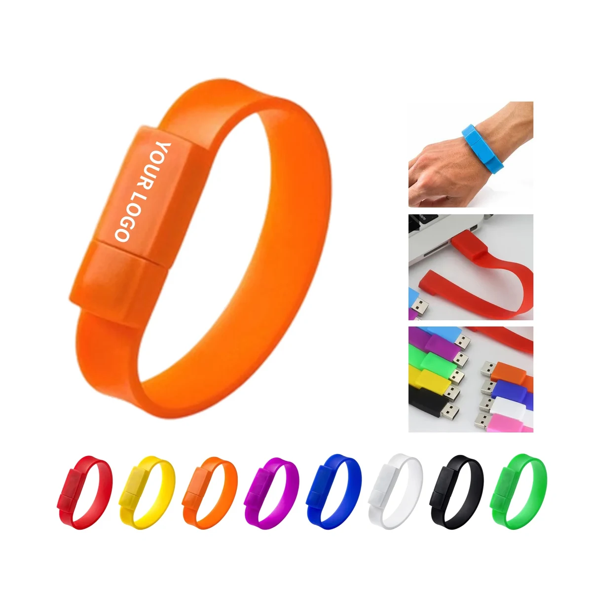 Silicone USB Wristband 1