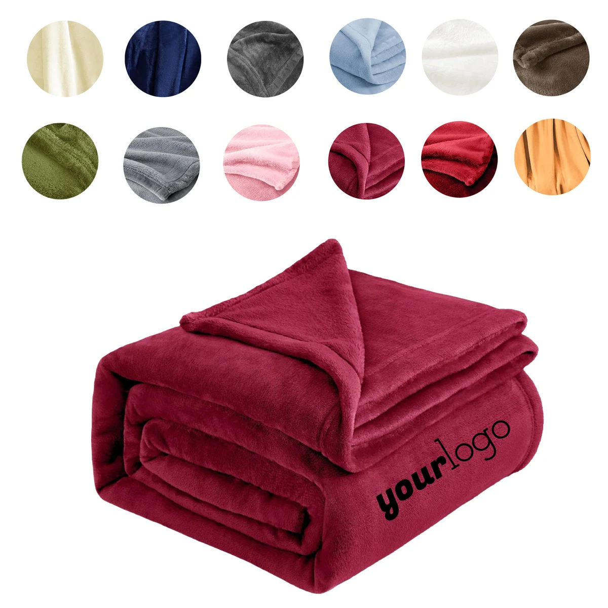 Premium Plush Flannel Fleece Blanket for Bed and Sofa 1