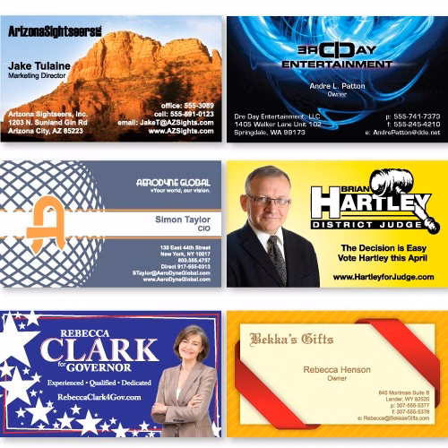 Full color business cards
