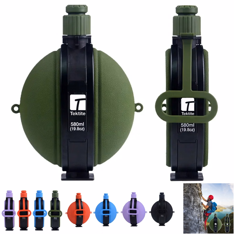 Marines Collapsible Bottle w/ Compass 19.5 Oz
