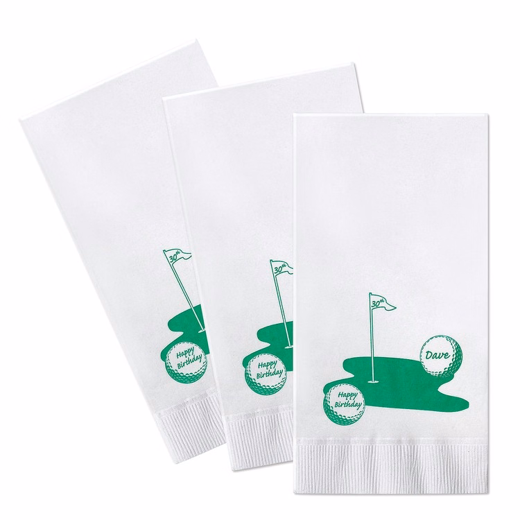 2-Ply, White Facial-grade Dinner Napkin