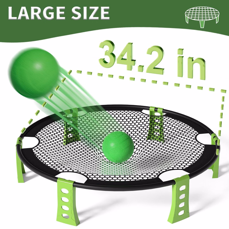 Beach Yard Lawn Backyard Roundnet ball net Games Set