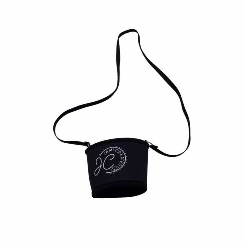 Coffee Cup Holder Sleeve with Lanyard, 16 oz.