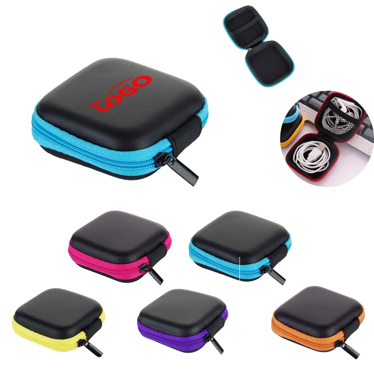 Portable Headphone Cable Storage Bag 1