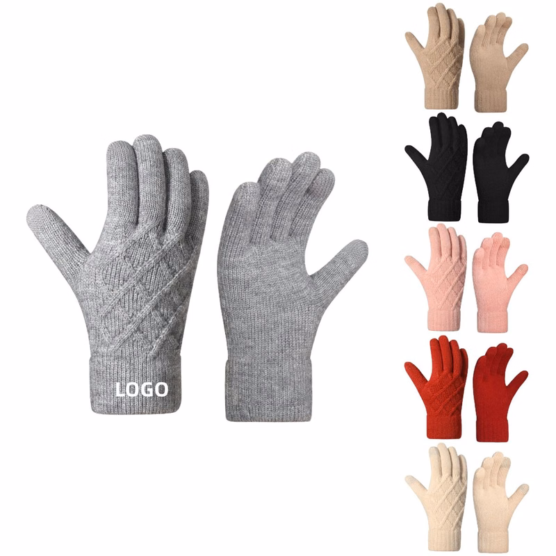 Touch Screen Knitted Gloves