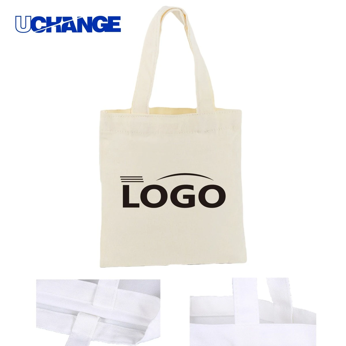 Practical Casual Canvas Tote Bag Organizer, custom tote bag with logo imprint 1