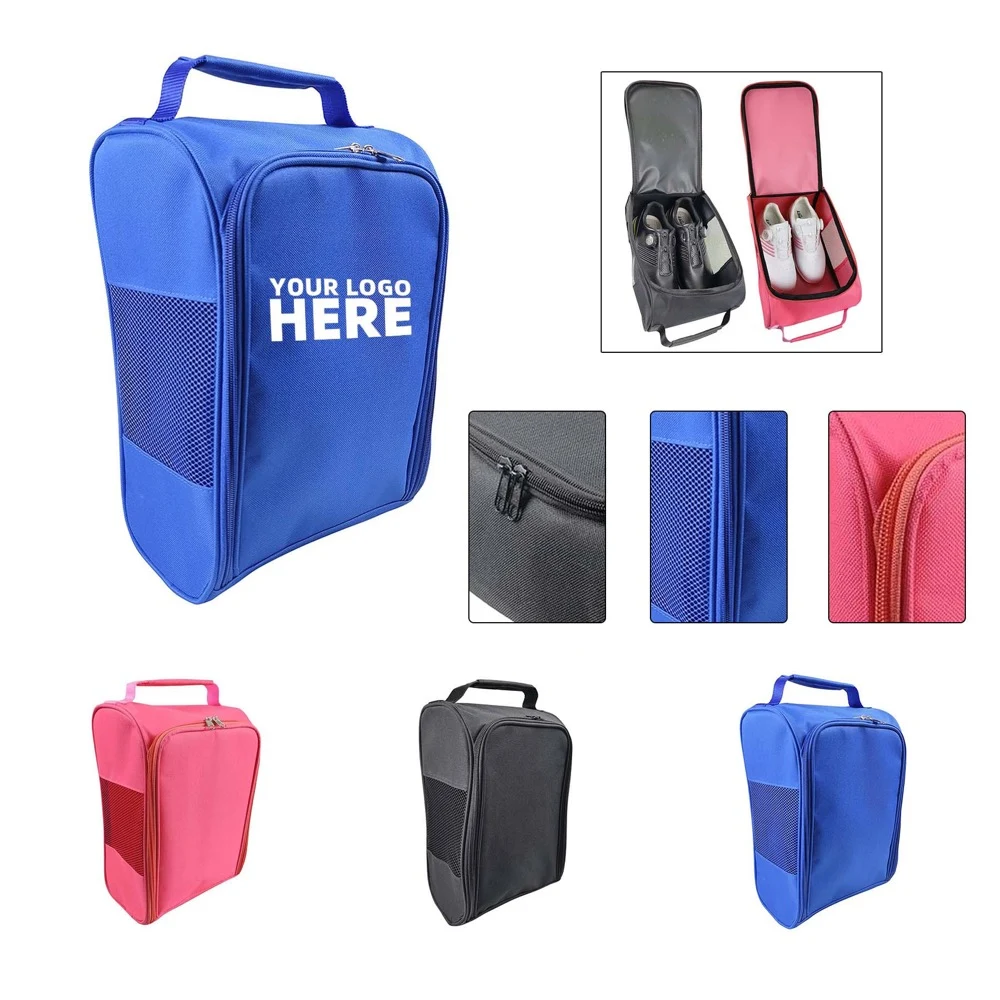PU Colorful Golf Shoe Bag 1