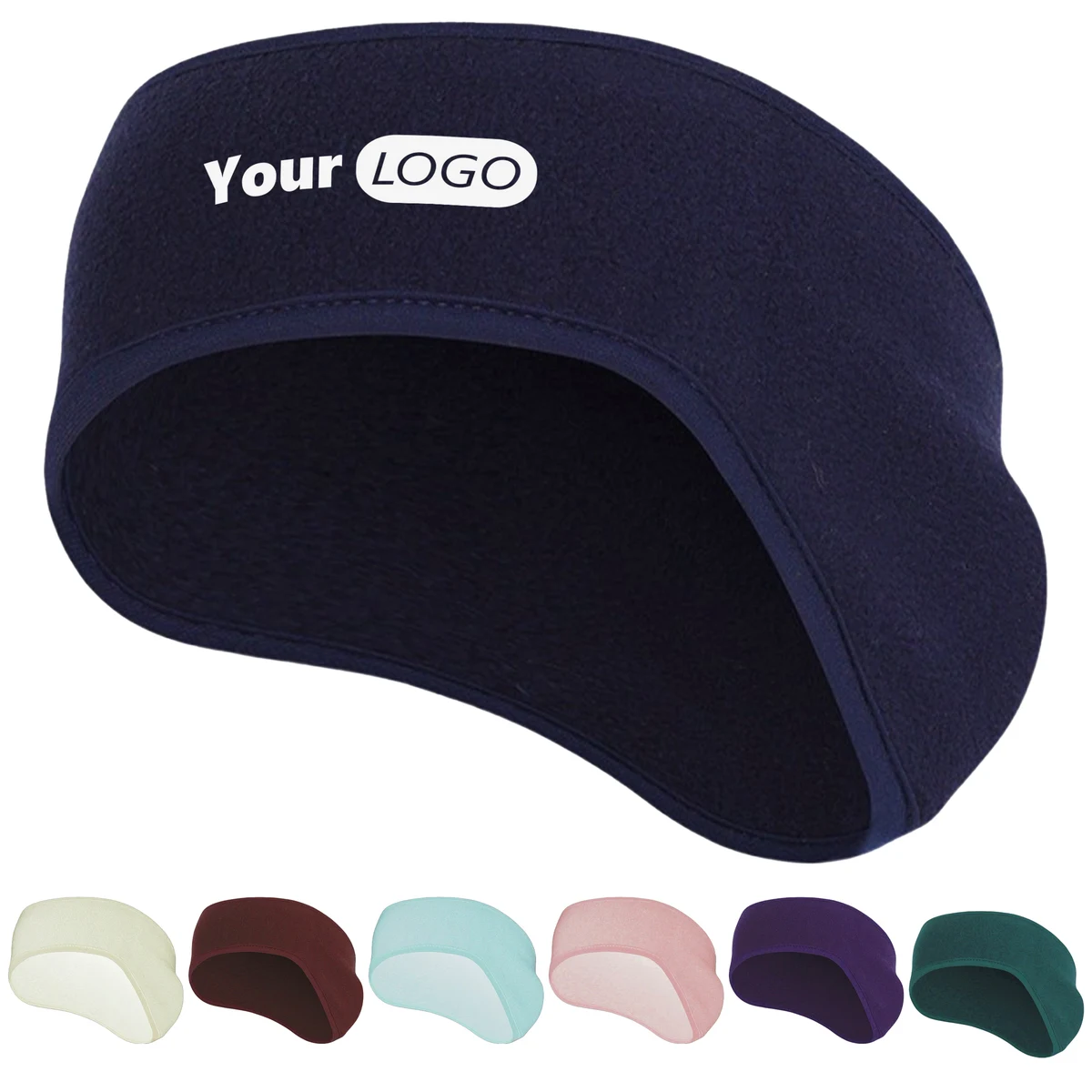 Polar Fleece Logo-Emblazoned Ear Warmer 1
