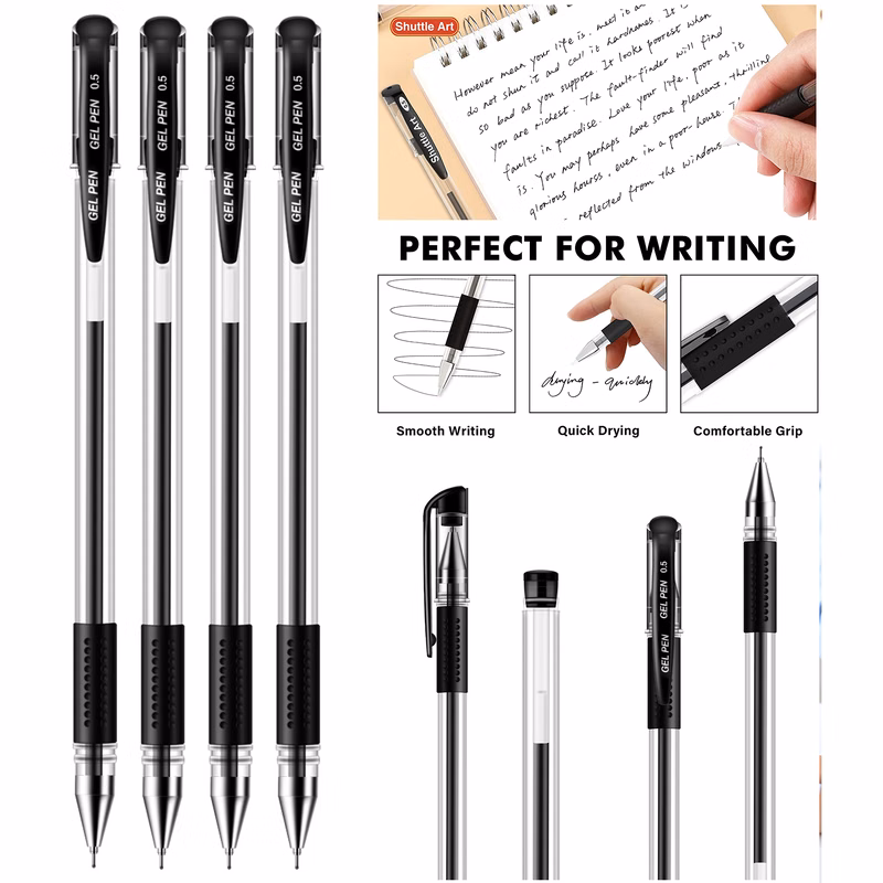 Fine Point Black Ink Pen