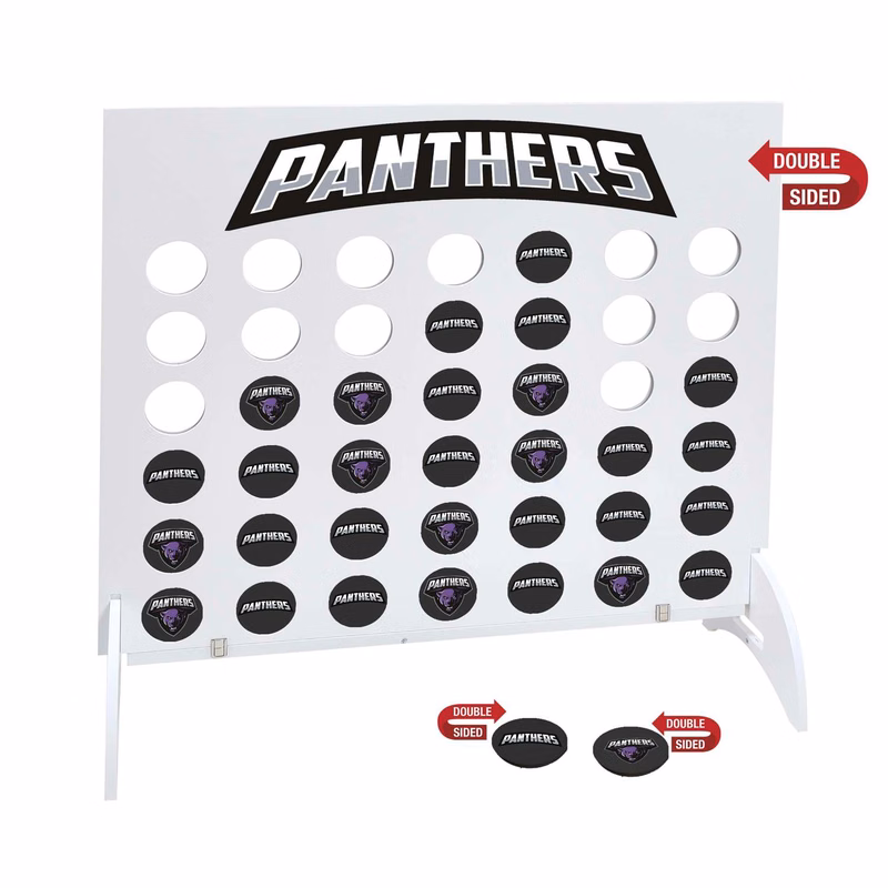 Giant 4-In-A-Row, 42 Black Disks (Double-Sided)